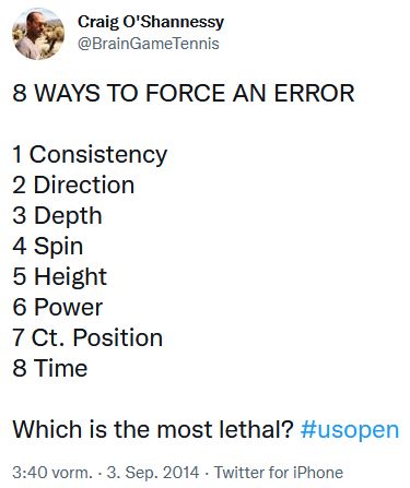 eight ways to force an error
