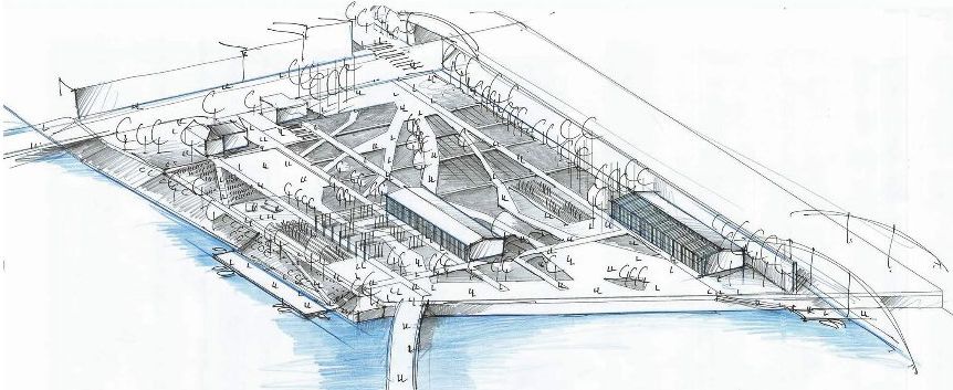 Alter Recyclinghof - Entwurf atelier le balto